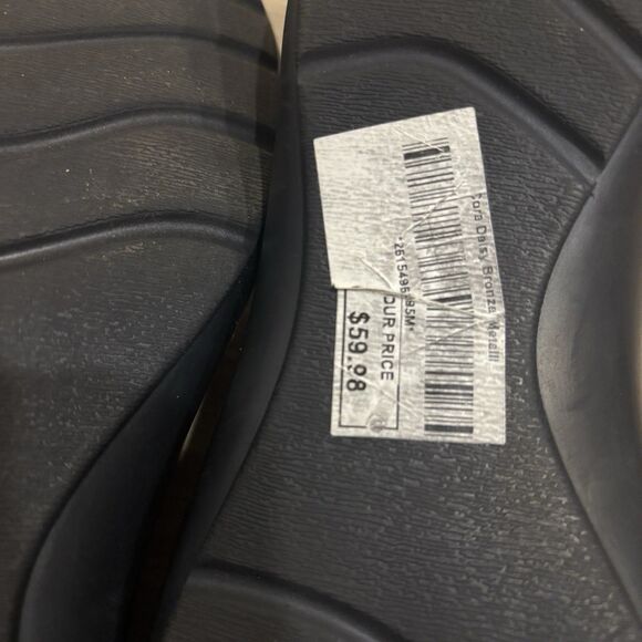 Clarks Womens Cora Daisy Loafer Size 9.5 M Brown Leather Slip On Flat Never Worn - Picture 8 of 13